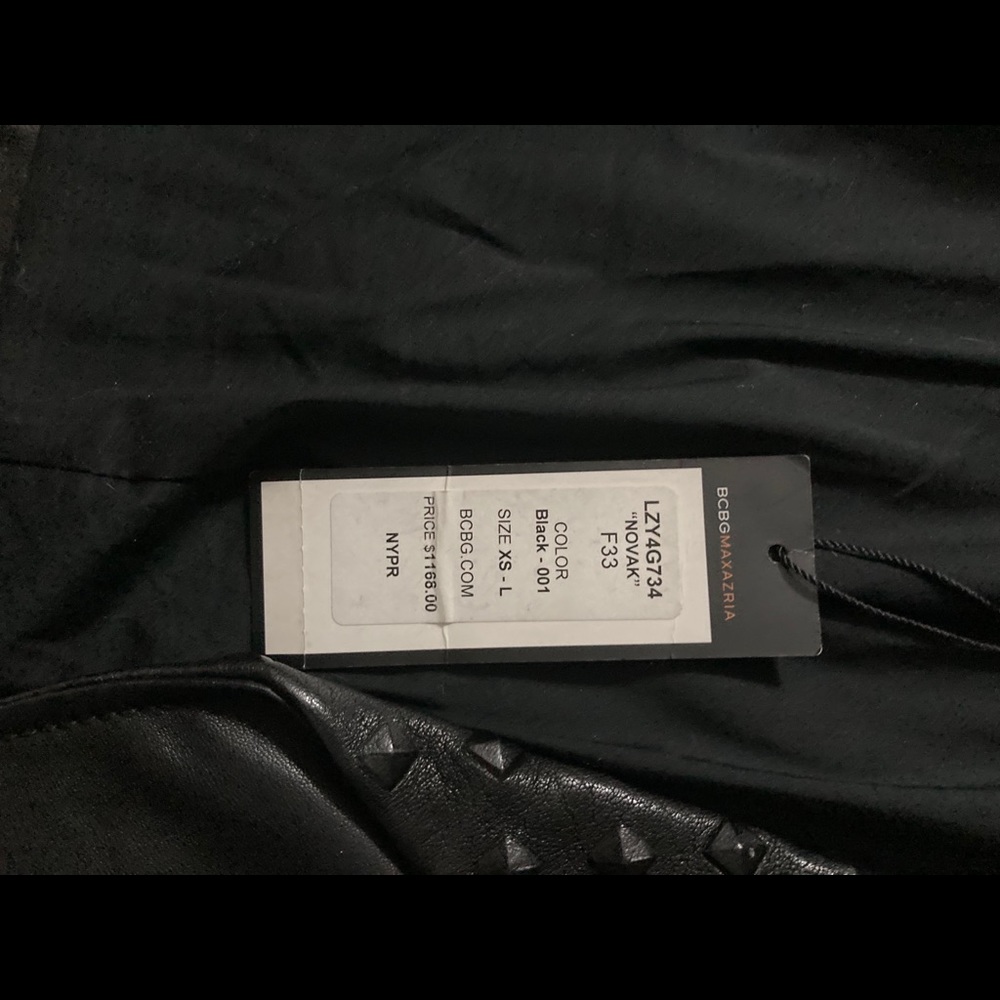 BCBG leather jacket - Picture 4 of 4